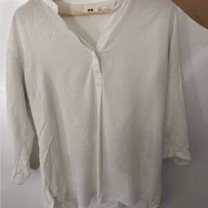 Uniqlo Classic White Blouse